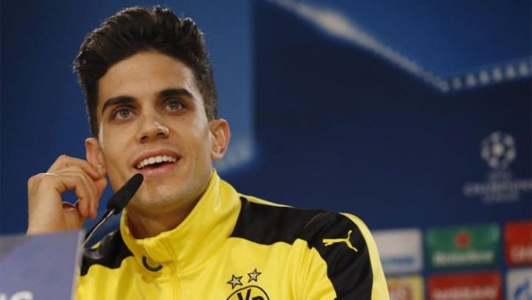 لاعب دورتموند الدولي الإسباني مارك بارترا أصيب في ذراعه